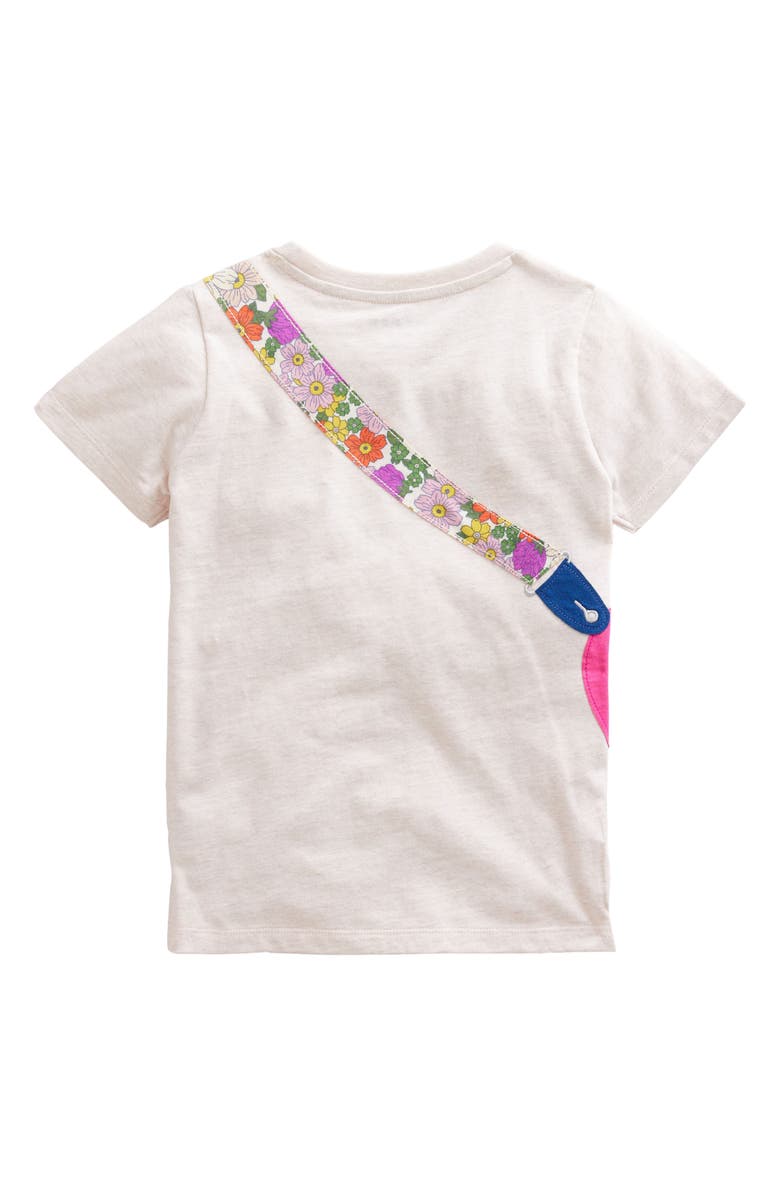 Mini Boden Kids' Guitar Appliqué T-Shirt, Alternate, color,