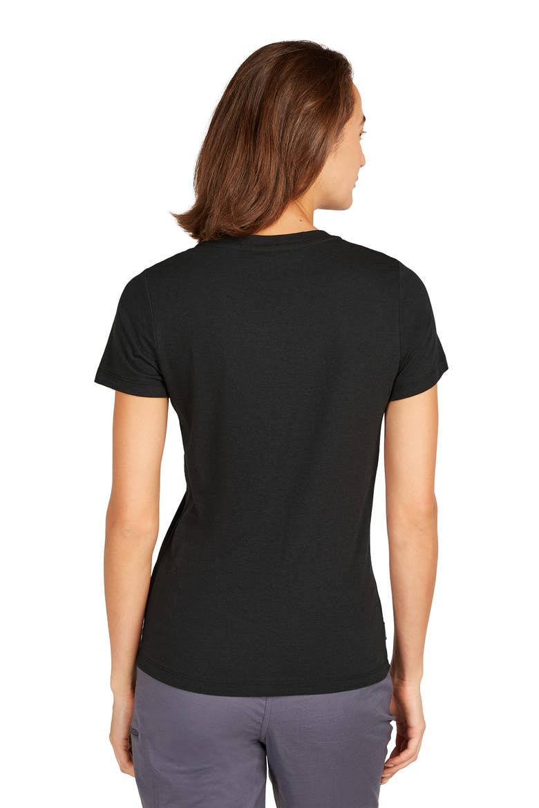 Central Merino Blend T-Shirt, Alternate, color, BLACK