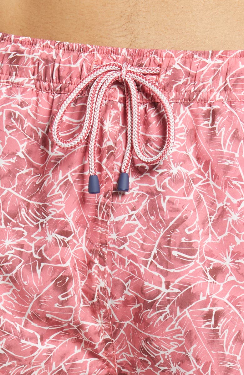 Peter Millar Pacific Palms Floral Swim Trunks, Alternate, color, 