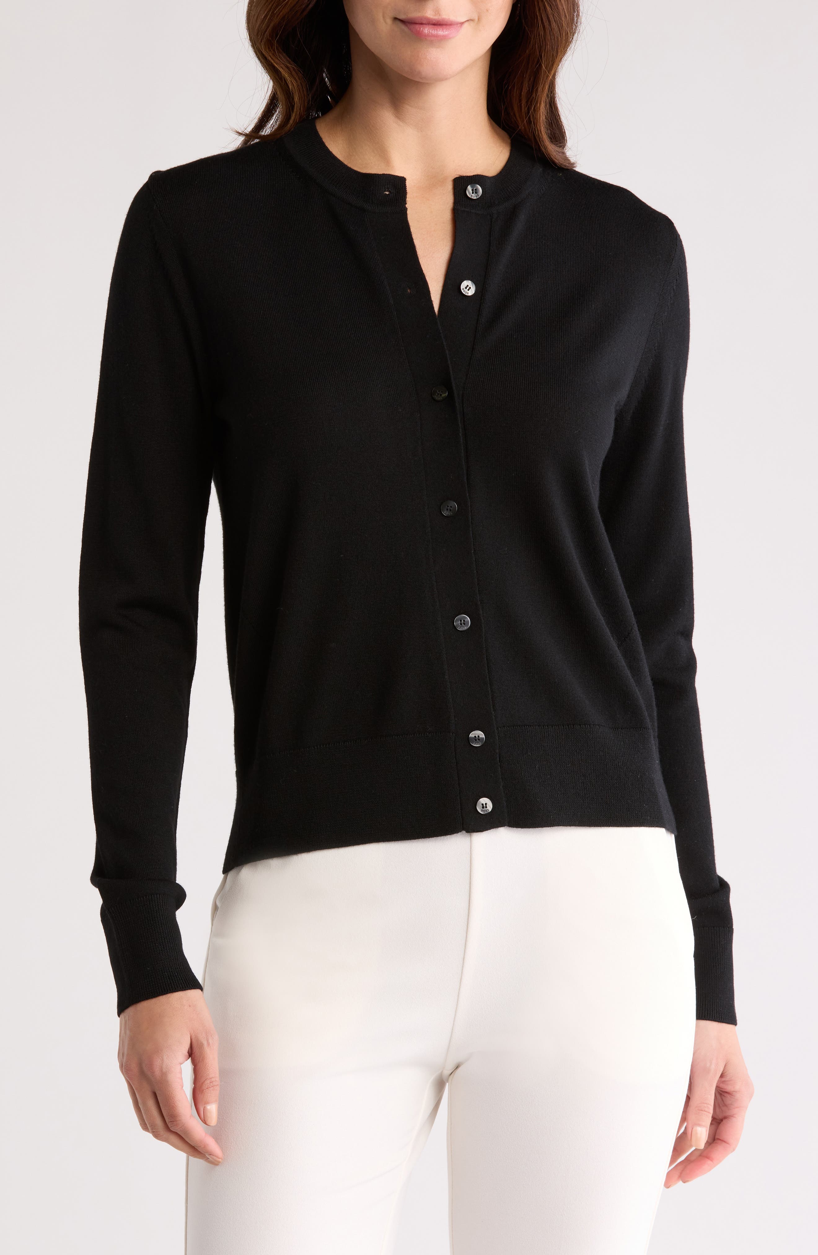 Fadenasi Virgin Wool Cardigan Sweater