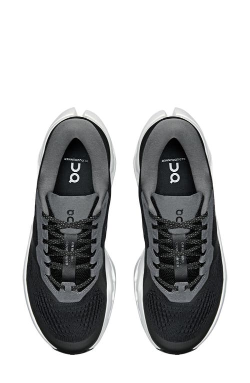 On Cloudrunner 3 Running Shoe In Black