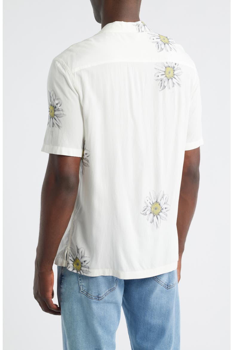 Petal Camp Shirt, Alternate, color, ECRU WHITE