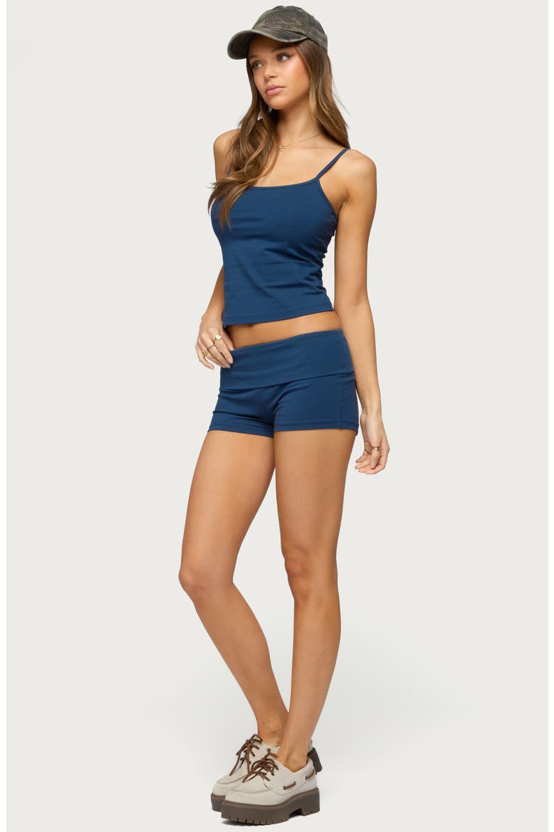 Palo Foldover Shorts, Alternate, color, NAVY