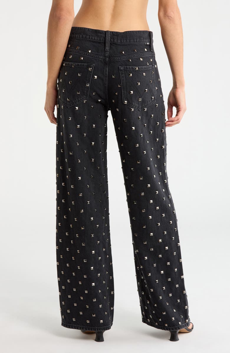 MOTHER SNACKS! The Smoothie Sneak High Waist Wide Leg Jeans, Alternate, color, Nails For Dinner