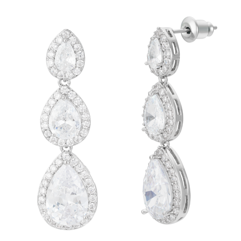 Dynasty Crystal Drop Earrings
