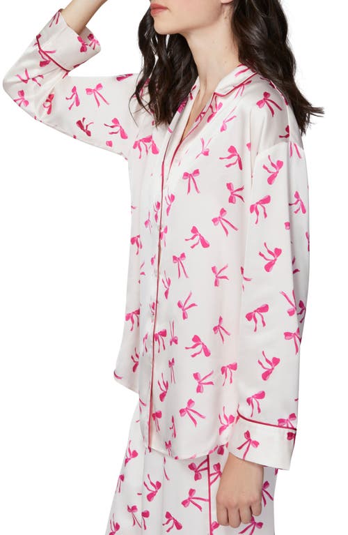 Florence By Mills Dream Satin Pajama Shirt