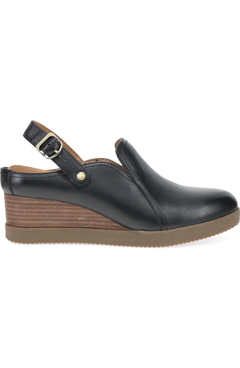 Dansko Sheridan Waterproof Slingback Platform Wedge Clog, Alternate, color,