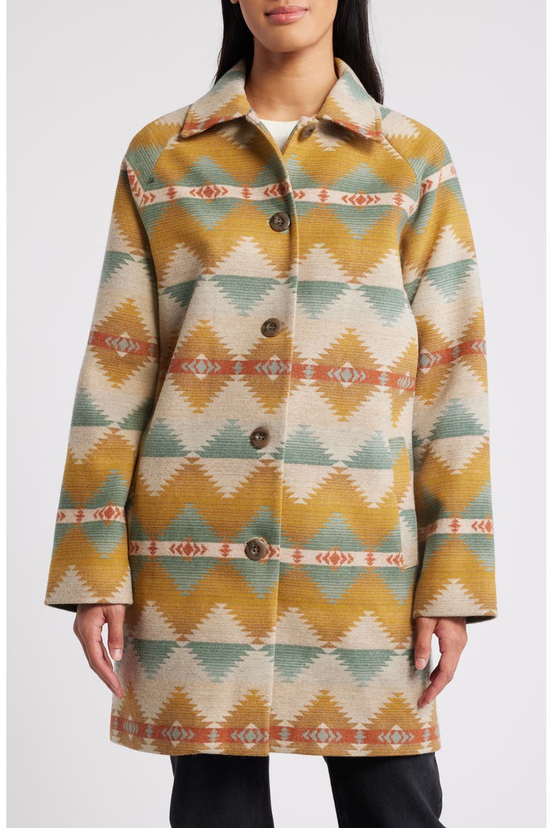 Wool Mac Coat, Main, color, CAPE CREEK TAN