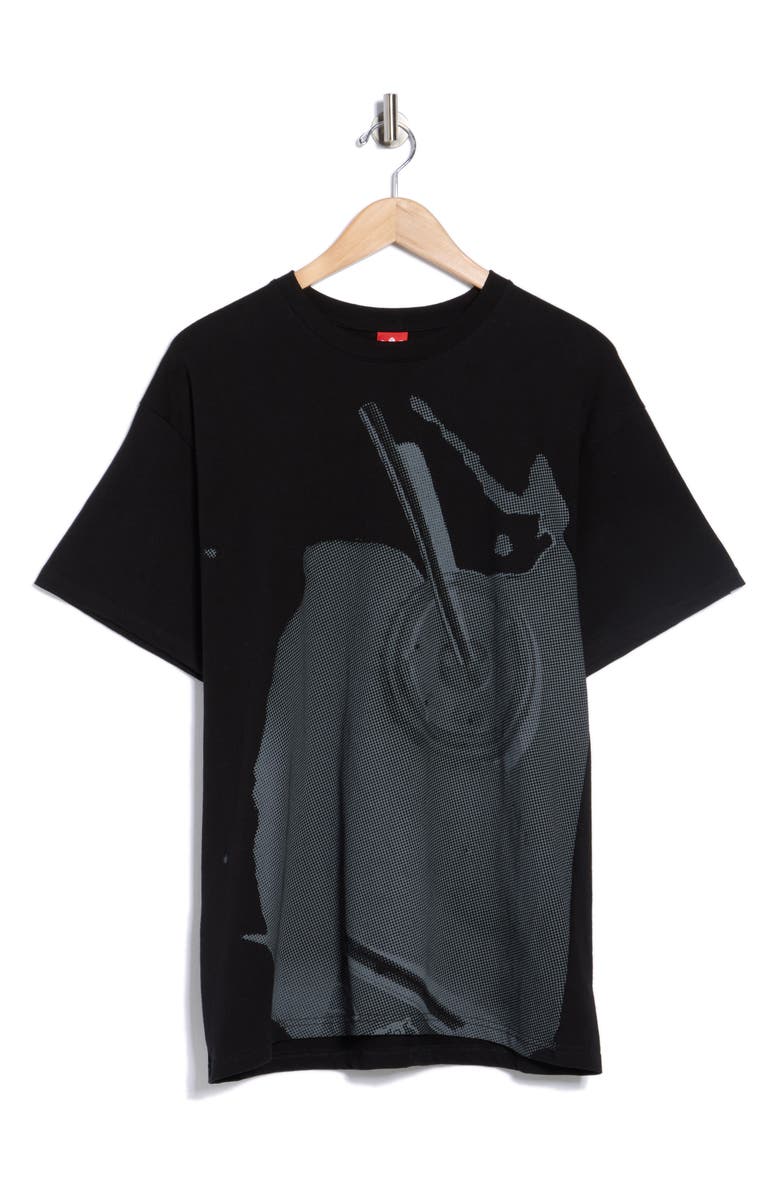 ICECREAM Spilled Milk Graphic T-Shirt, Main, color, Black