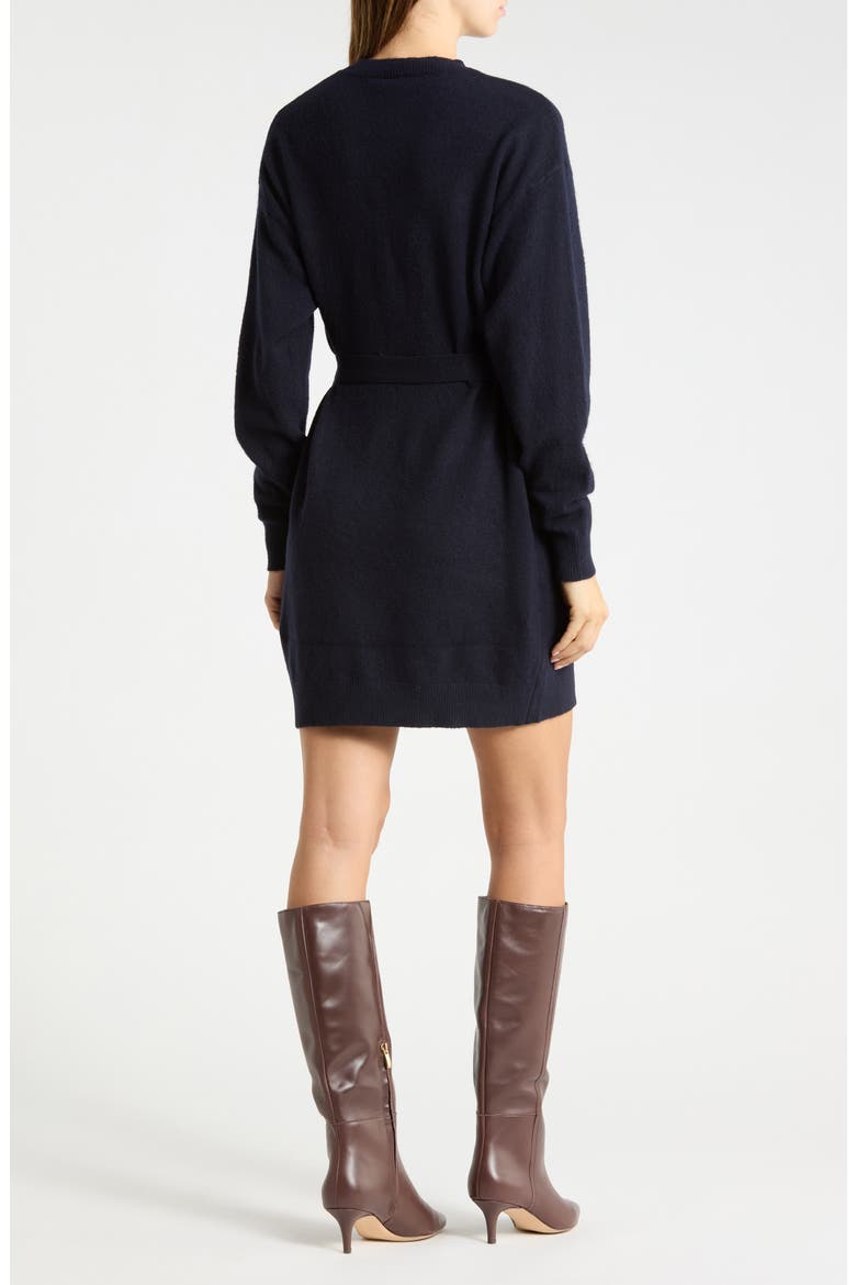 Long Sleeve Sweater Dress, Alternate, color, TOTAL ECLIPSE