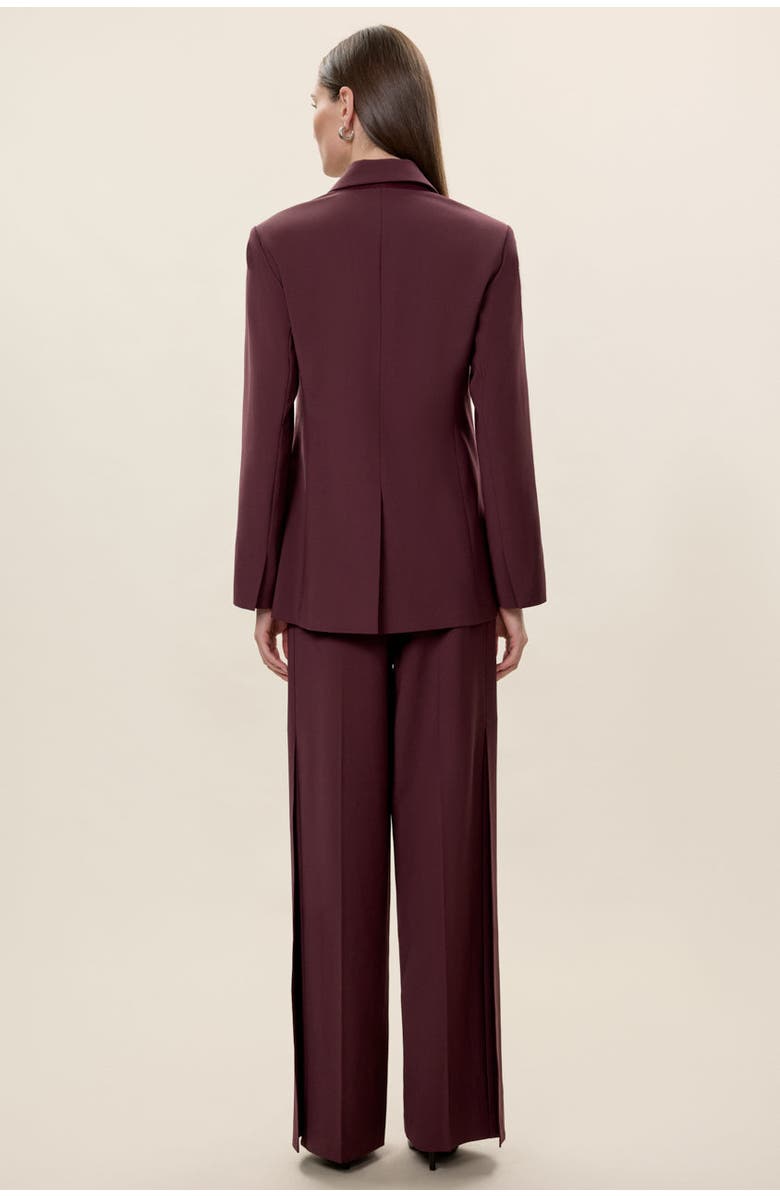Rebecca Taylor Stevie Blazer, Alternate, color, Plum