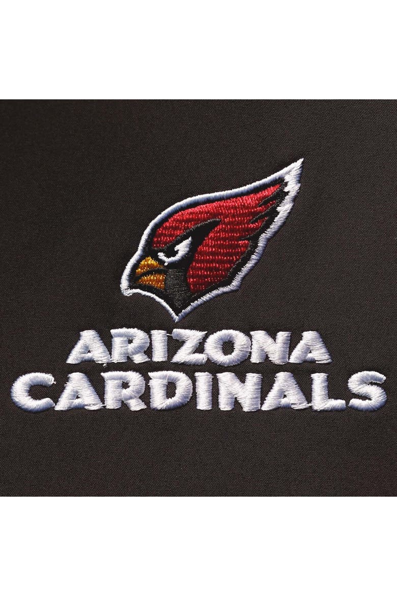 Men's Dunbrooke Black Arizona Cardinals Big & Tall Archer Softshell Full-Zip Vest, Alternate, color, Black