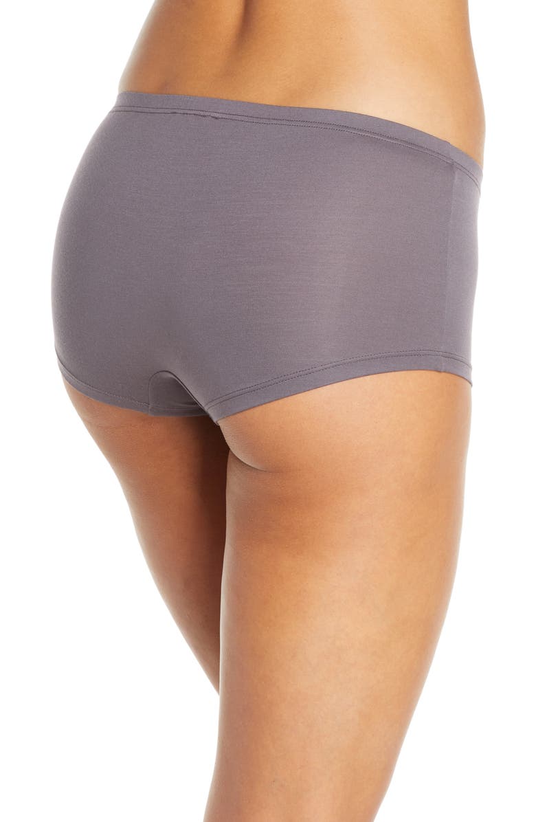 Hanro Soft Touch Boyshorts, Alternate, color,