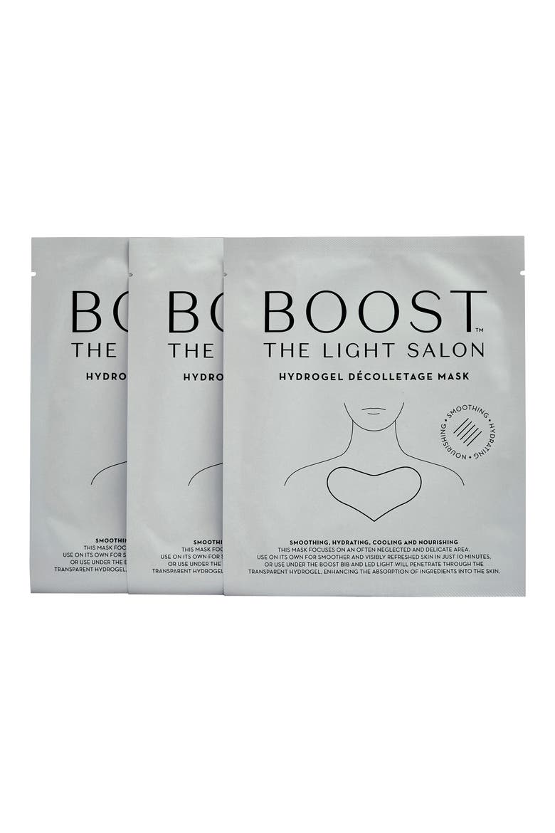 Boost Hydrogel Décolletage Mask, Main, color, NO COLOR