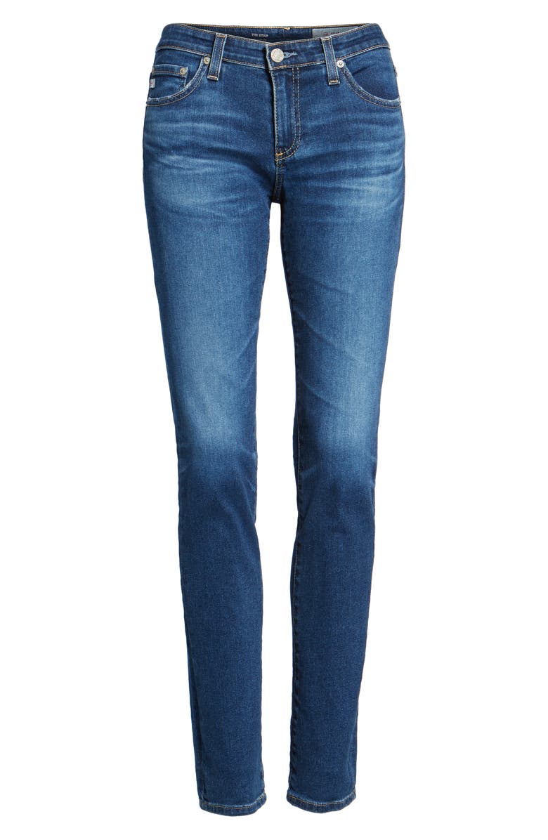 AG The Stilt Cigarette Skinny Jeans, Alternate, color, 