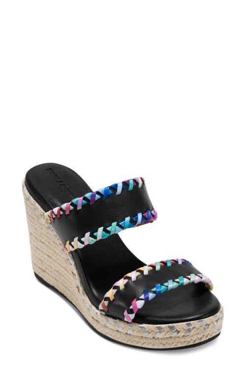 KARL LAGERFELD KARL LAGERFELD PARIS CHARCEL WEDGE SANDAL