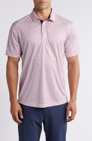 Swannies Tanner Geo Print Performance Golf Polo