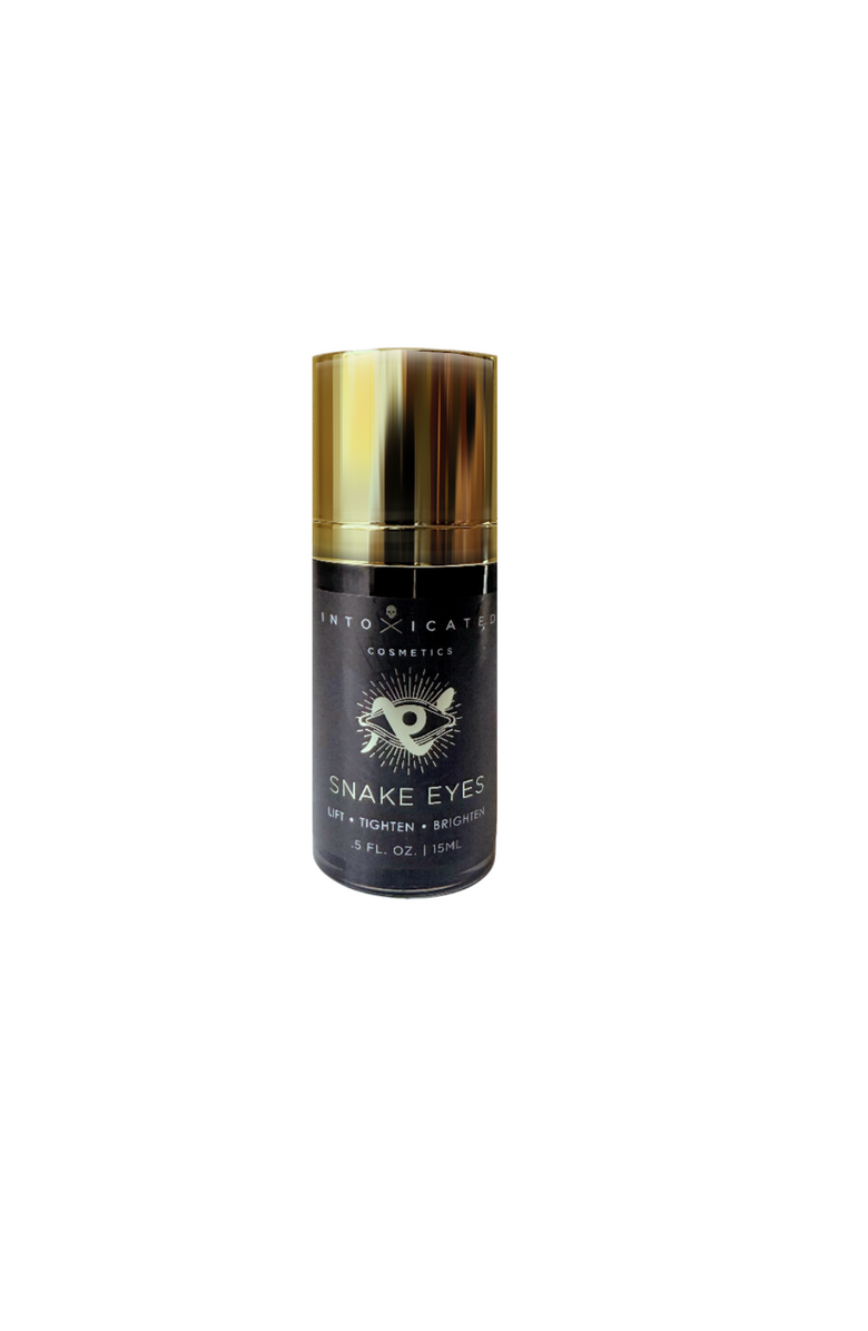 Intoxicated Cosmetics Snake Eyes | Eye Serum | 0.5 fl.oz/15 mL - Lifting Formula for Daily Moisture and Eye Contour, Alternate, color, NO COLOR