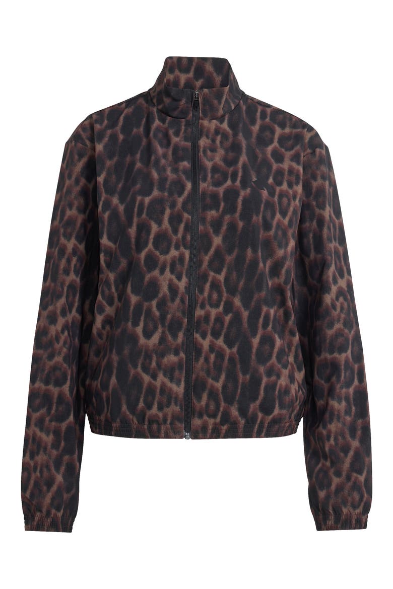 3-Stripes All-Over Print Jacket, Alternate, color, EARTH STRATA/ BLACK