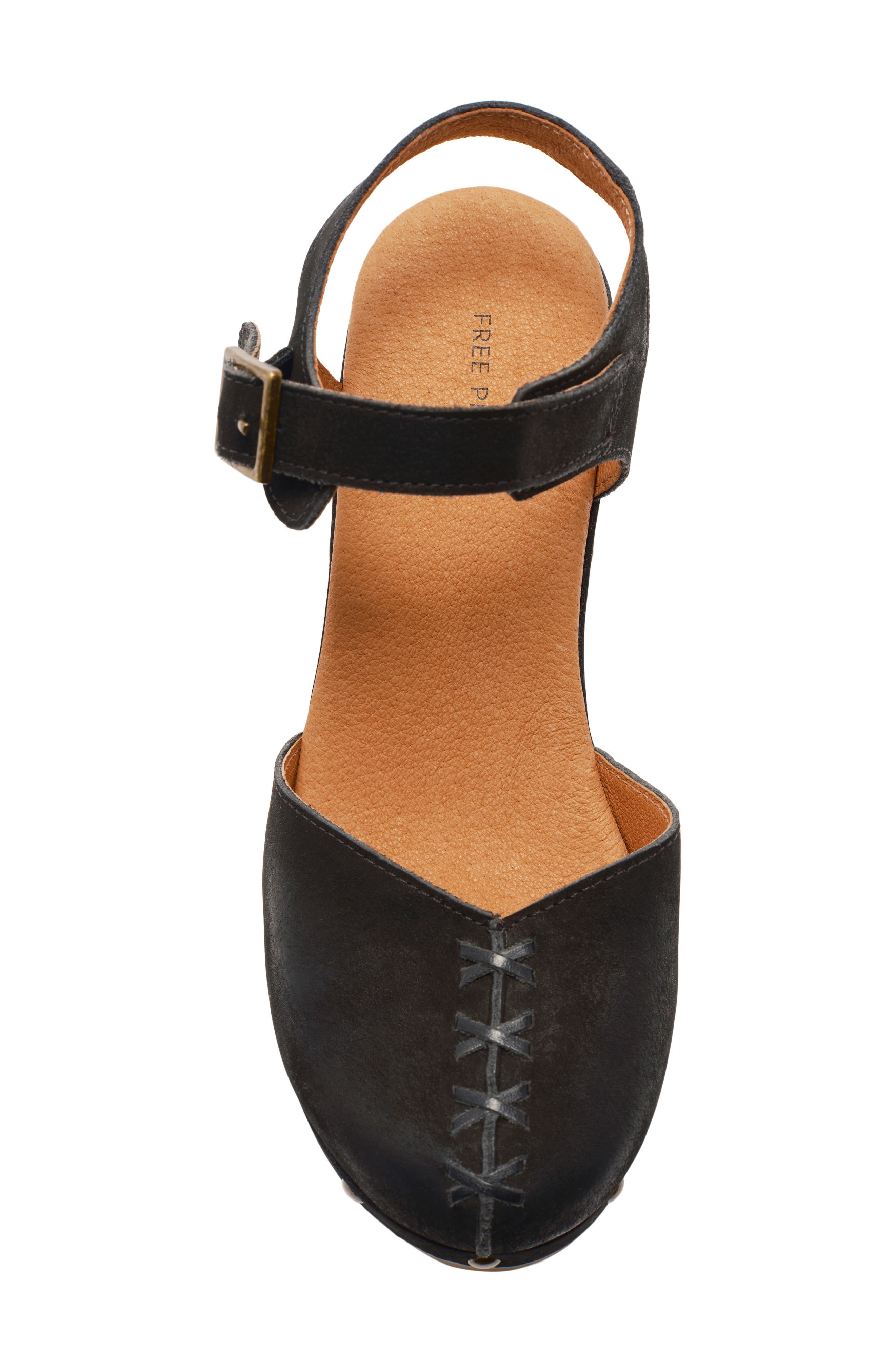 Doubs Platform Clog, Alternate, color, BLACK LEATHER