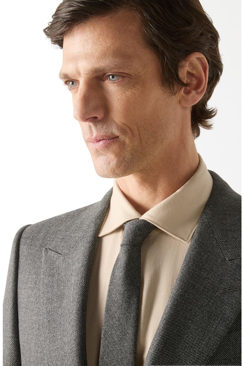 Wool Two-Piece Suit, Alternate, color, DARK GREY