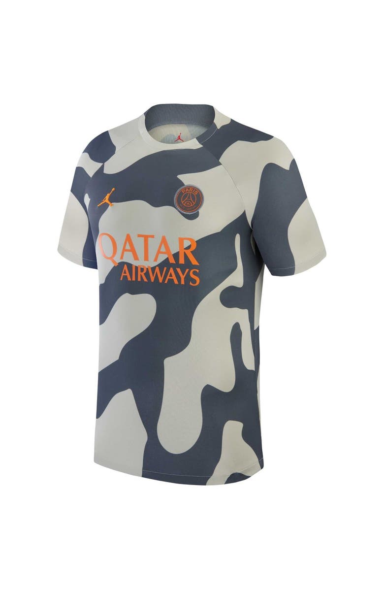 Jordan Brand Men's Jordan Brand Gray Paris Saint-Germain 2023/24 Academy Pro Pre-Match Top, Alternate, color, 