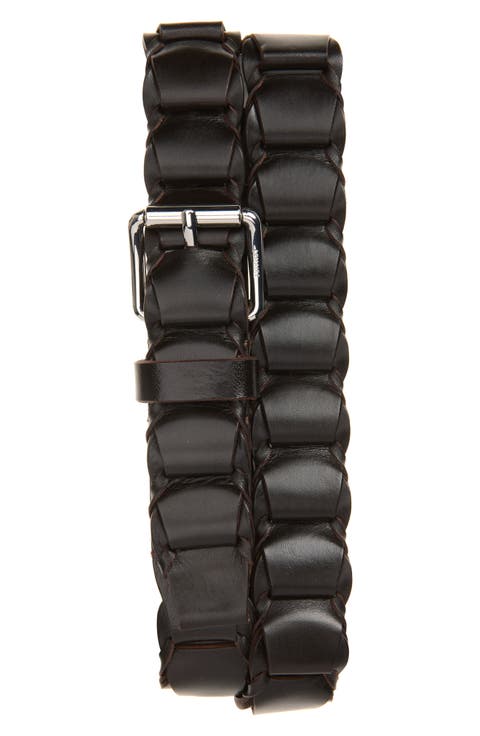 Leather Link Belt