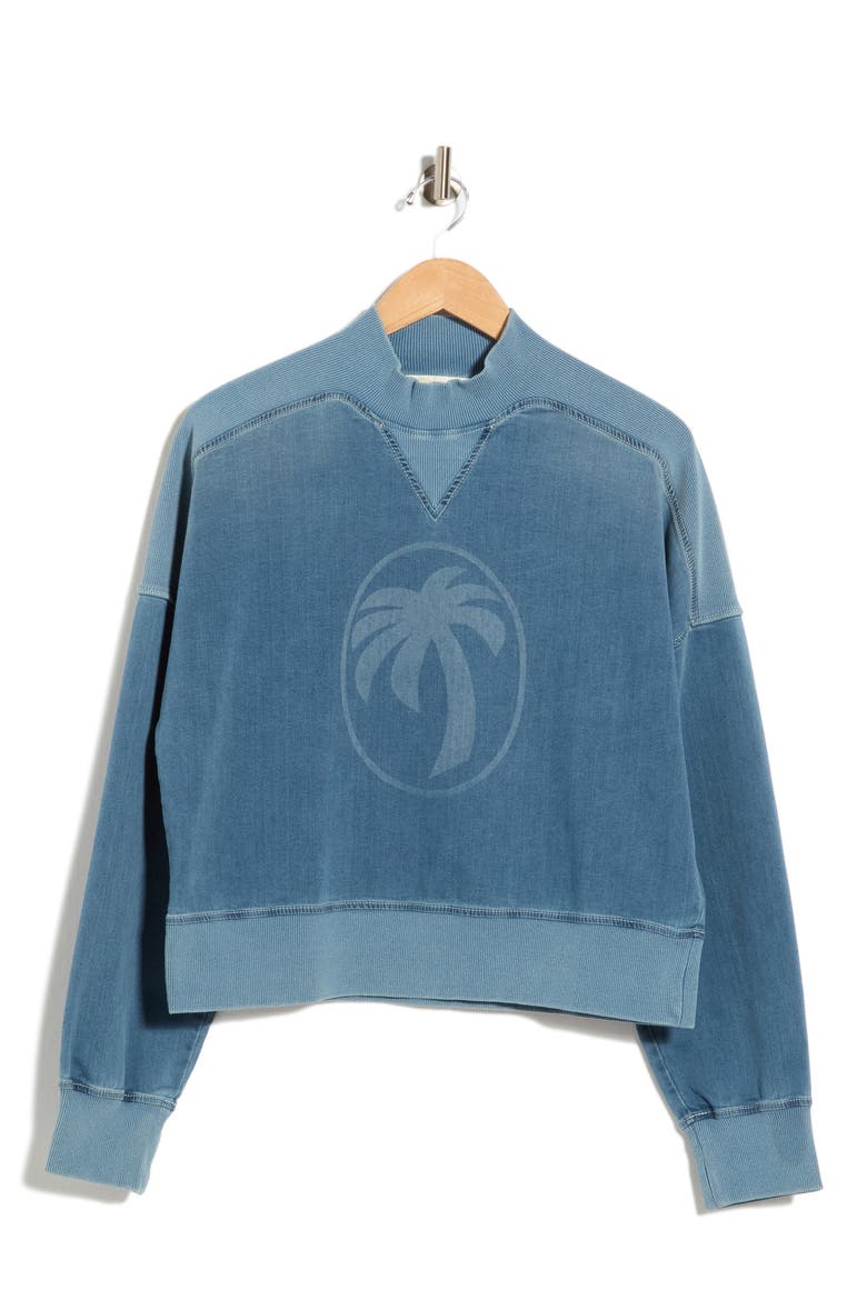 Crewneck Sweater, Main, color, INDIGO