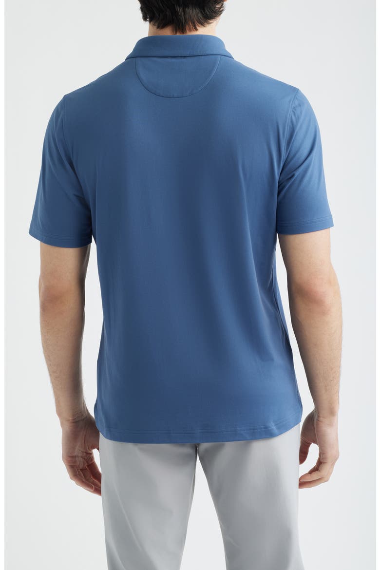 Solid Performance Golf Polo, Alternate, color, INDIGO