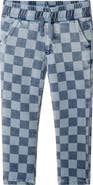Andy & Evan Kids' Checkerboard Knit Joggers