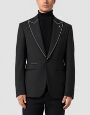PHILIPP PLEIN Regular Fit Blazer Studs Men