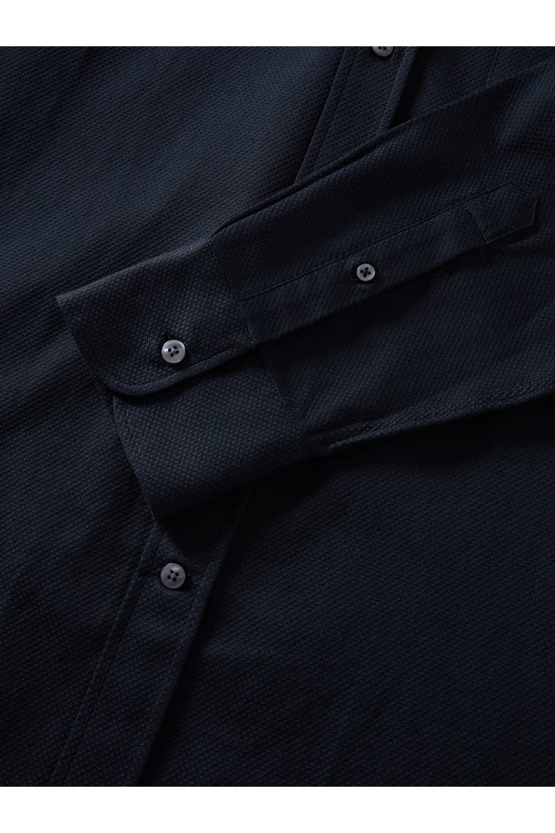Harrison Button Down Pique Shirt, Alternate, color, Black
