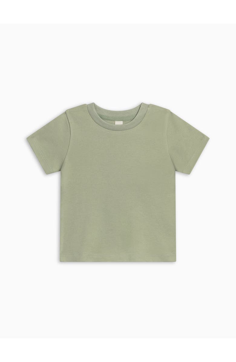KENDI by Colored Organics Organic Short Sleeve Crew, Main, color, Mint