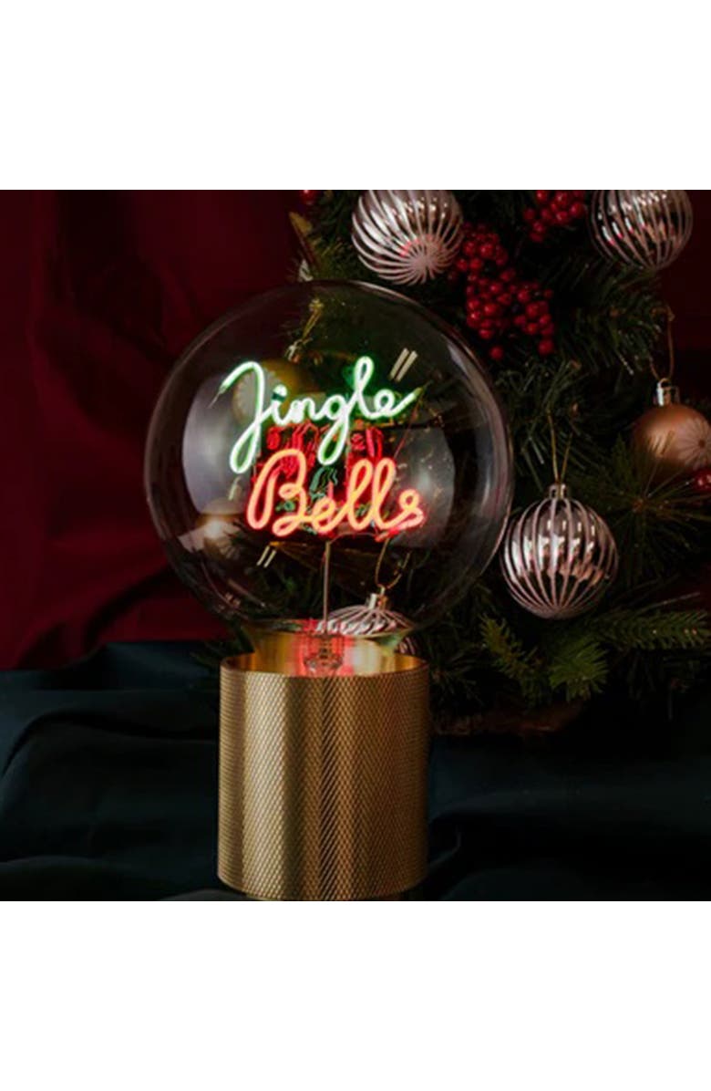 MITB Jingle Bells Portable Table Lamp, Alternate, color, Black