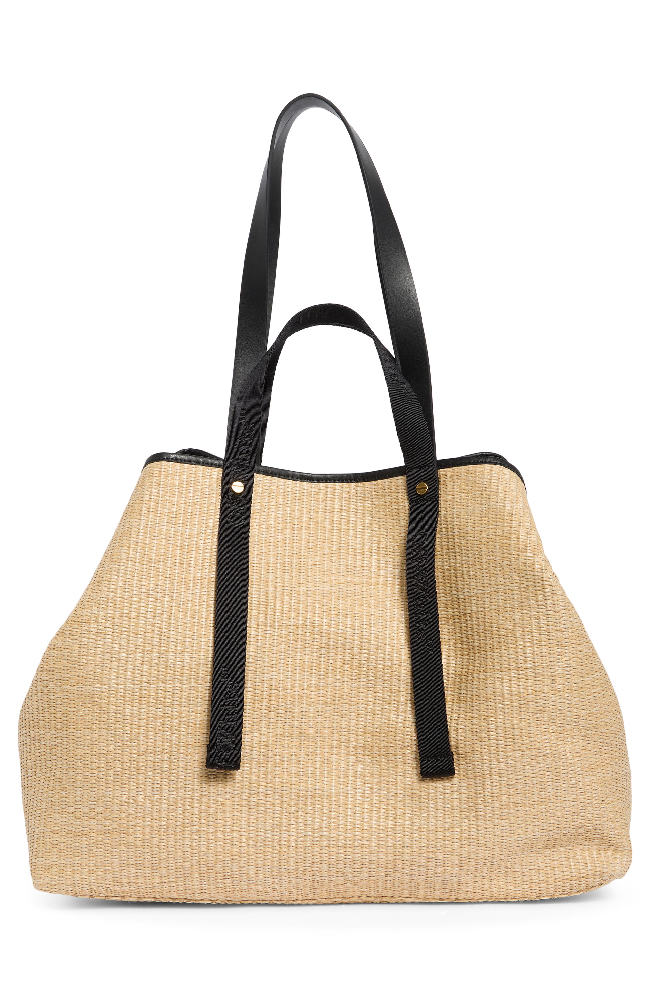 Off-White Classic Day Off Large Tote Bag, Alternate, color, Natural