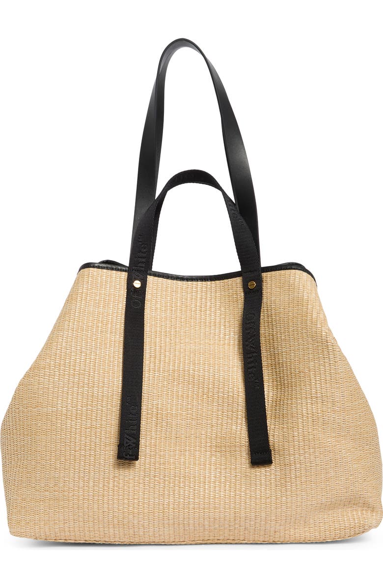 Off-White Classic Day Off Large Tote Bag, Alternate, color, Natural