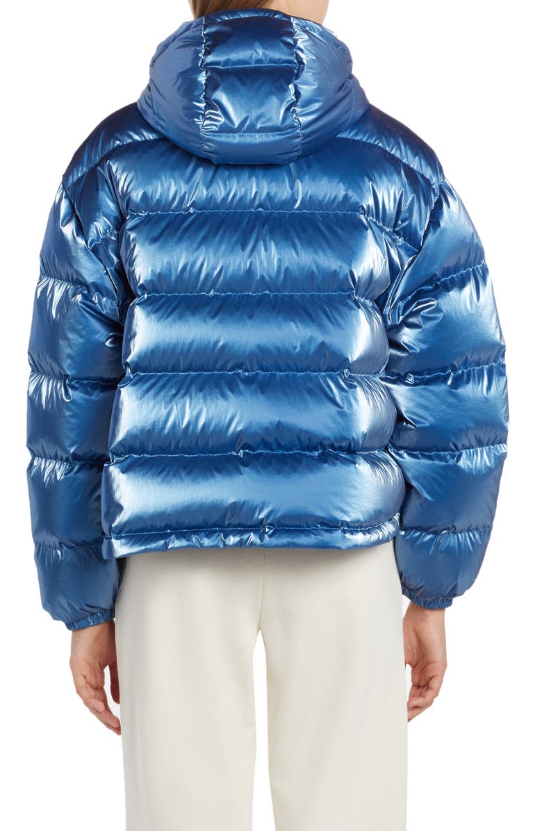 Moncler Moselotte Hooded Short Down Puffer Jacket, Alternate, color, 