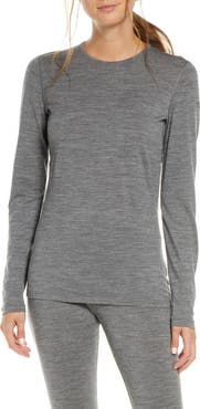 Icebreaker Oasis Long Sleeve Merino Wool Base Layer Tee