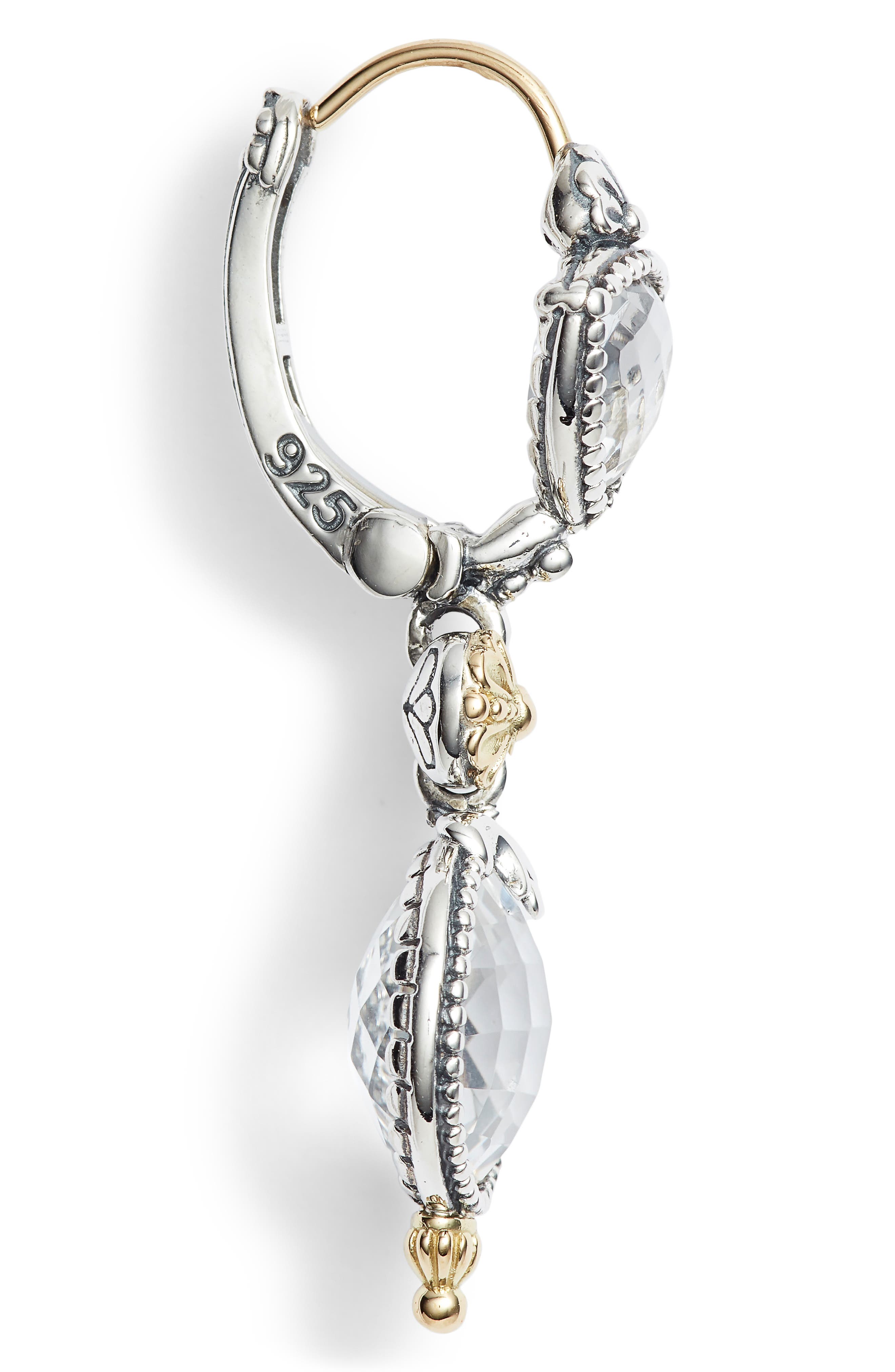 Konstantino Pythia Double Drop Crystal Earrings (Women) | Nordstrom