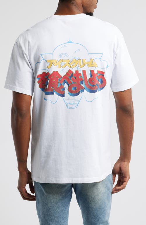 Shop Icecream Let's Have Some Graphic T-shirt In White