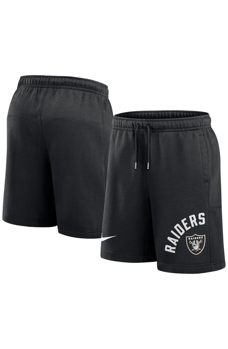 Nike Men's Nike Black Las Vegas Raiders Arched Kicker Shorts, Main, color, Black