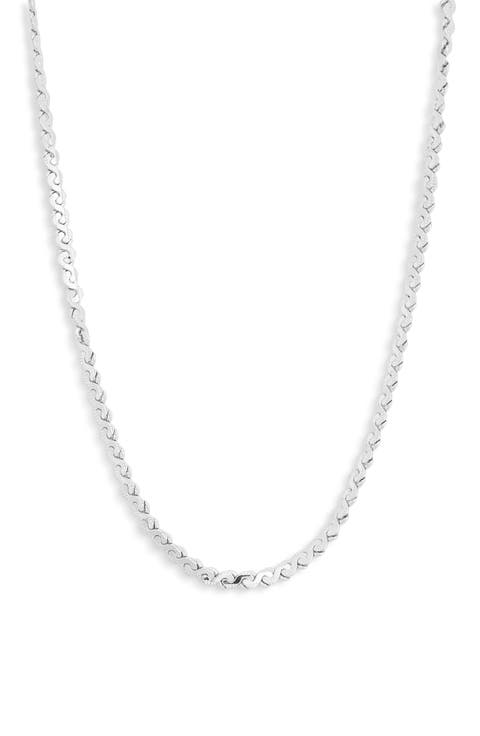 Figure 8 Woven Chain Necklace