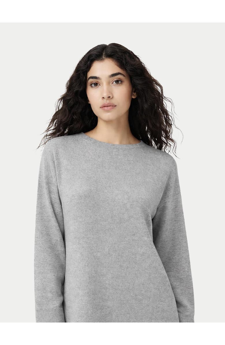 Gobi Cashmere C-Neck Knit Dress, Alternate, color, High Rise