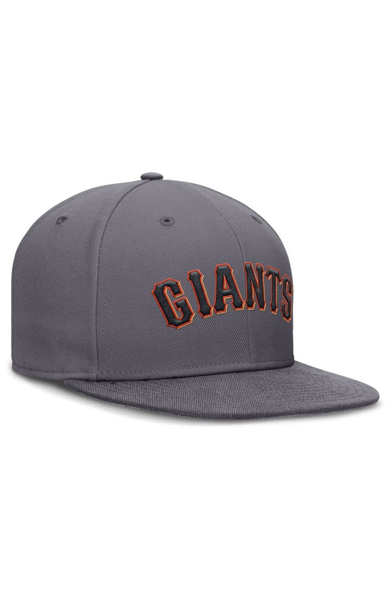 Nike Men's Nike Gray San Francisco Giants Performance True Fitted Hat, Alternate, color, Gray
