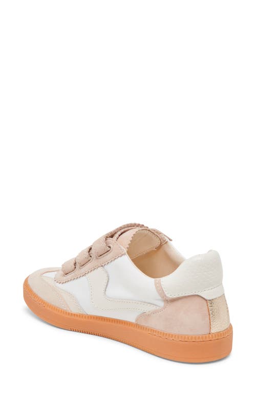 Dolce Vita Notice Sneaker In Ivory Multi Suede