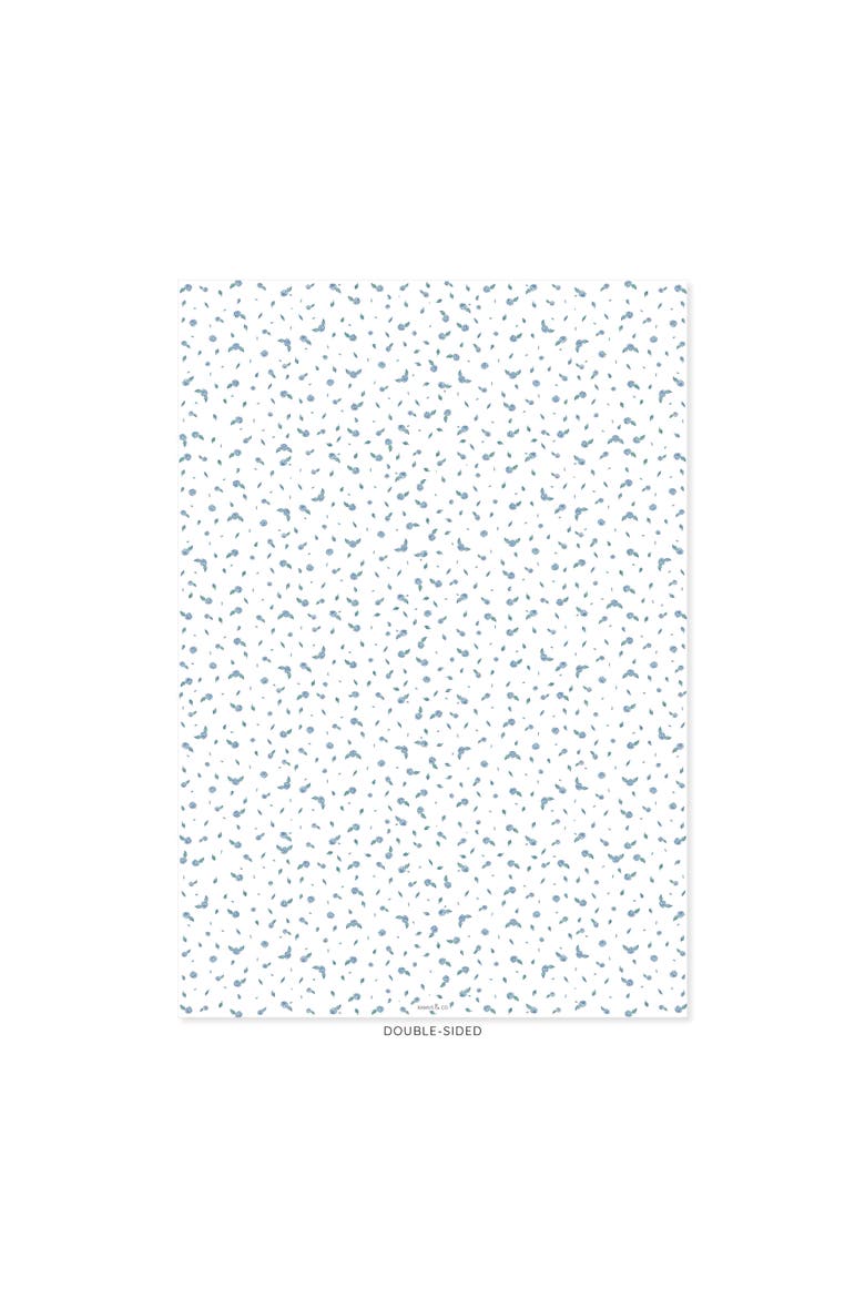 Eight Sheets Two-Sided "A Pinch of Floral" Heavyweight Gift Wrap, Alternate, color, Multicolored