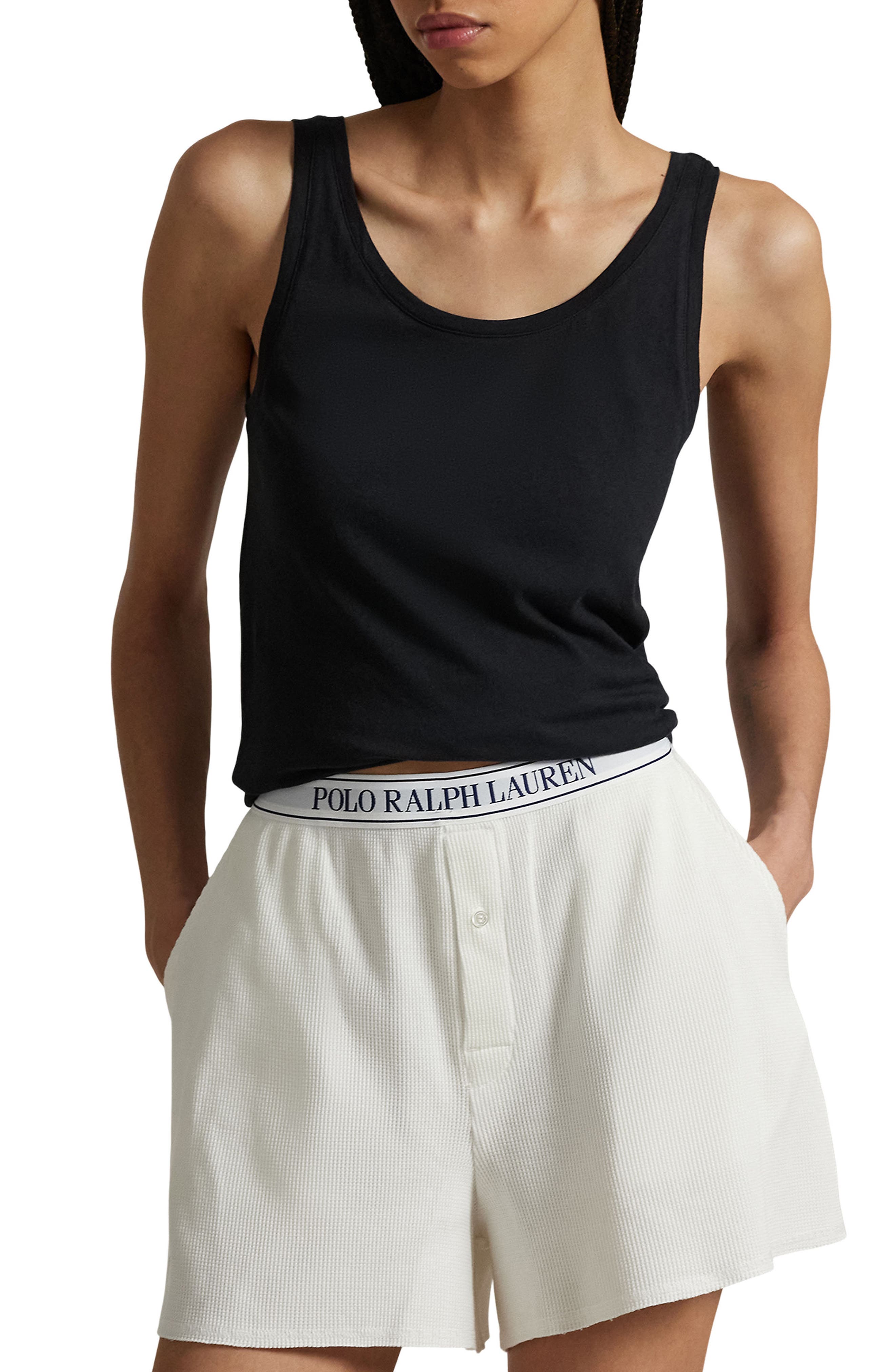 Polo Ralph Lauren Long & Lean Cotton Jersey Lounge Tank