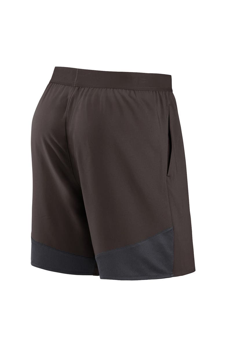Nike Men's Nike Brown Cleveland Browns Stretch Performance Shorts, Alternate, color, Brown