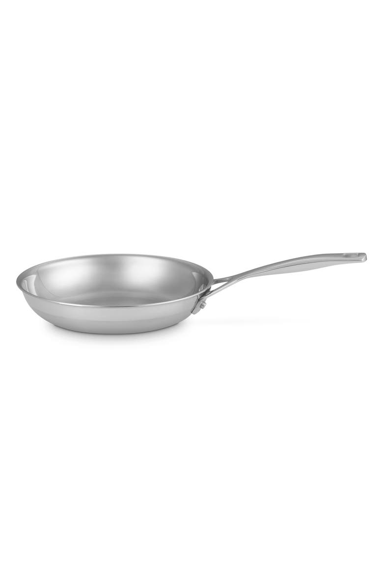 Le Creuset 11-Inch Classic Stainless Steel Fry Pan, Main, color, Stainless Steel