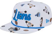 New Era Men's New Era White Detroit Lions Team Cheer 19TWENTY Snapback Hat